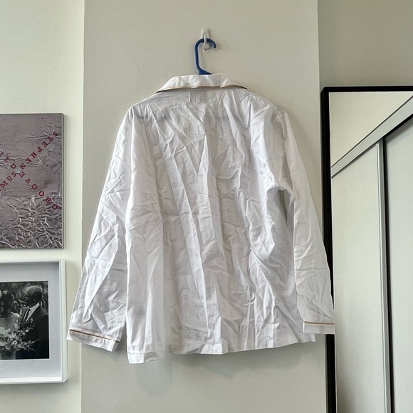 KIP. Premium Cotton Pajama Set in Lily White - Picture 5 of 16